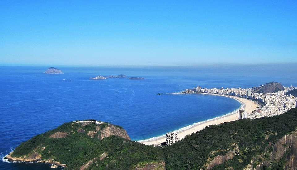 Panorama över Rio de Janeiro. pussel