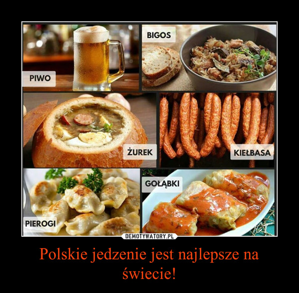 polska ma dobre jedzenie puzzle online