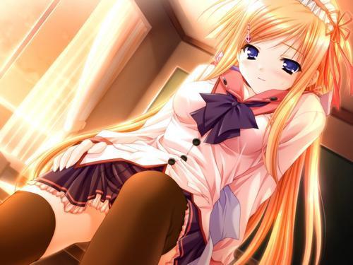Girl from anime jigsaw puzzle