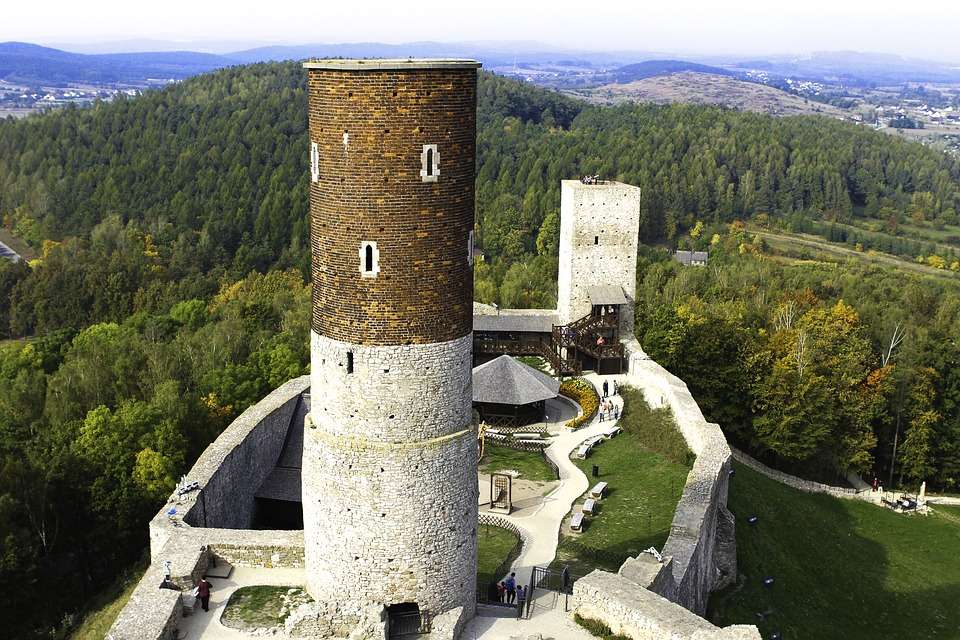 Zamek w Chęcinach. puzzle online