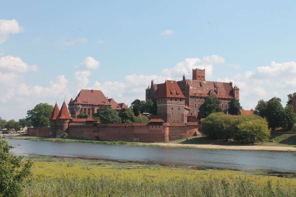 Zamek w Malborku. puzzle online
