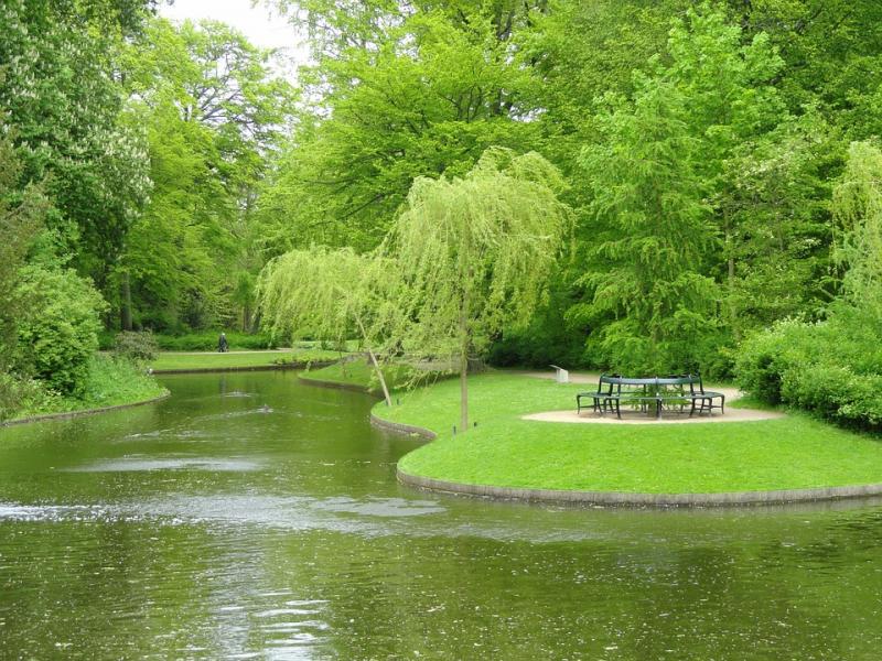 Park w Kopenhadze. puzzle online