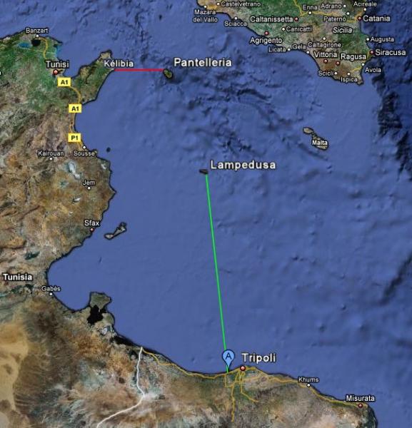 Trypolis-Lampedusa puzzle online