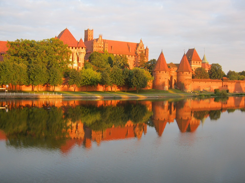 Zamek w Malborku. puzzle online