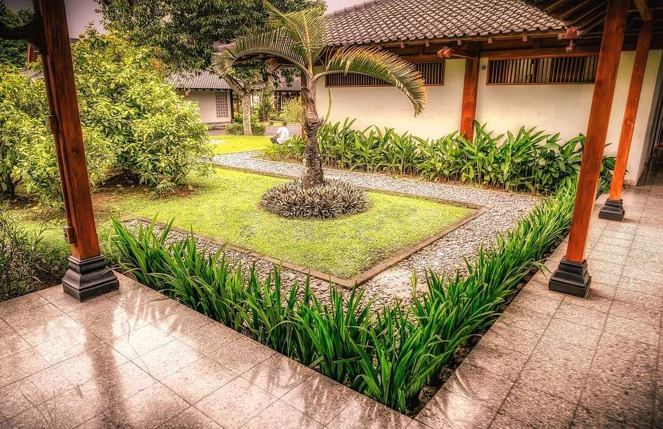 Ogród na Bali. puzzle online