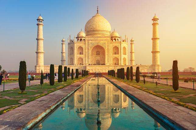 Tadż Mahal - symbol Indii puzzle online