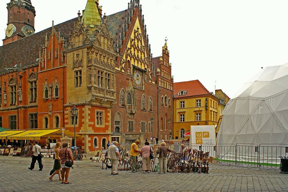 Wrocławski Ratusz. puzzle online