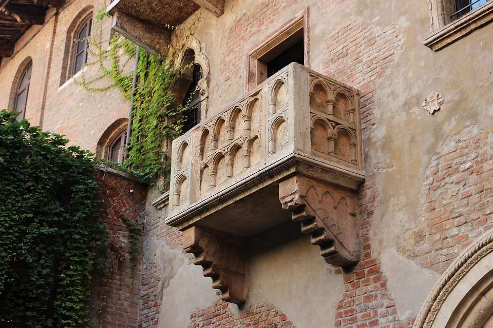 Balkon Julii w Weronie. puzzle online