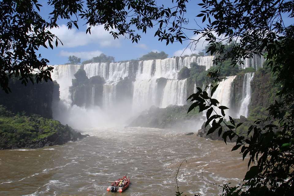 Wodospad Iguassu w Brazylii. puzzle online