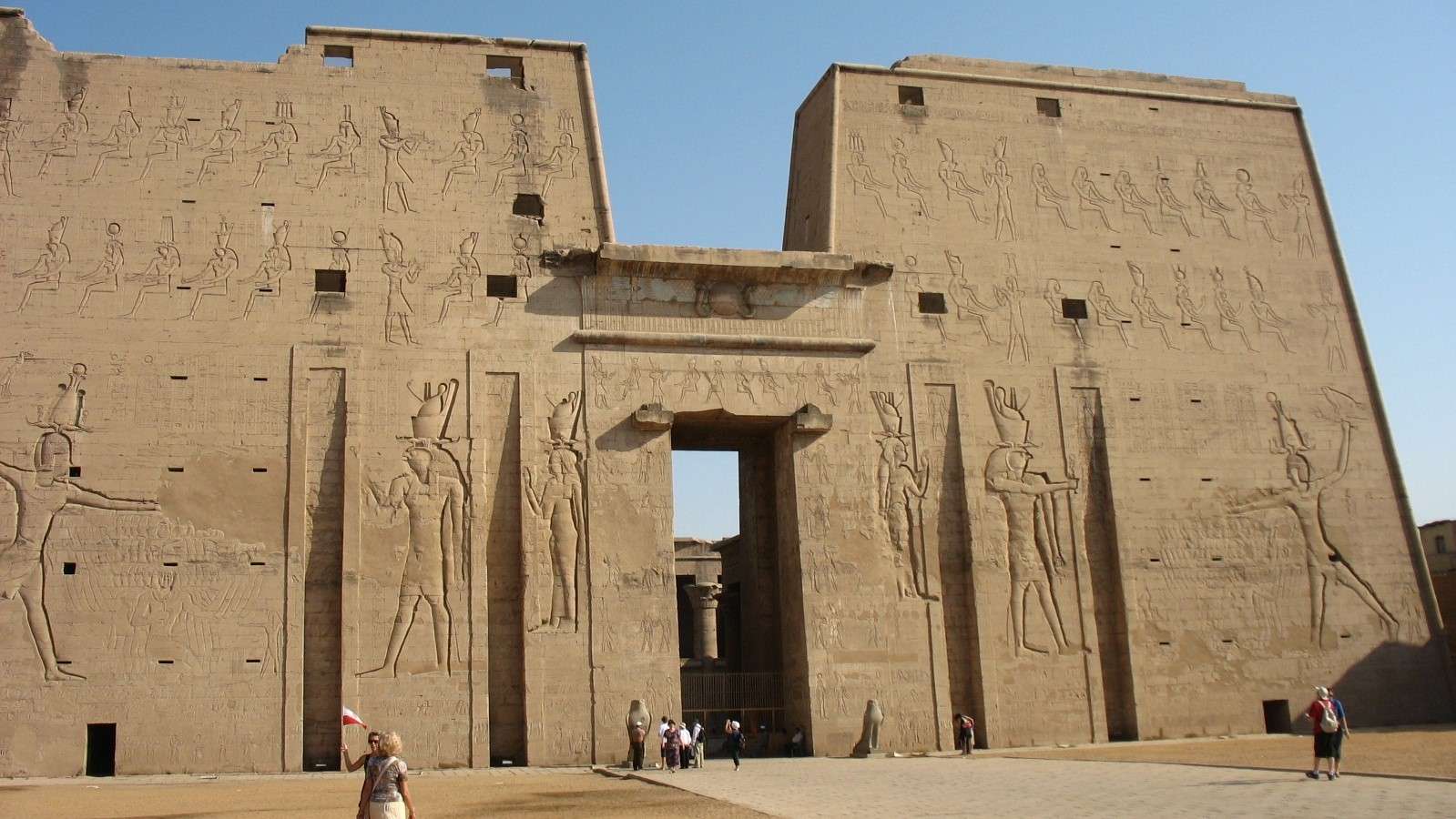 Karnak in Egypte legpuzzel
