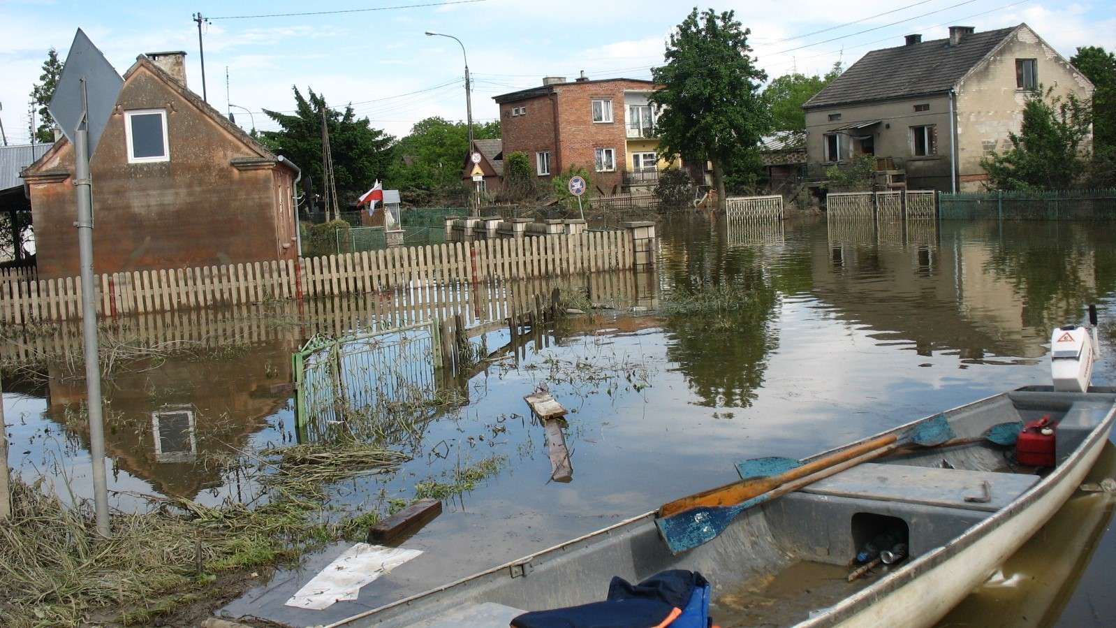 Powódź w Sandomierzu. puzzle online