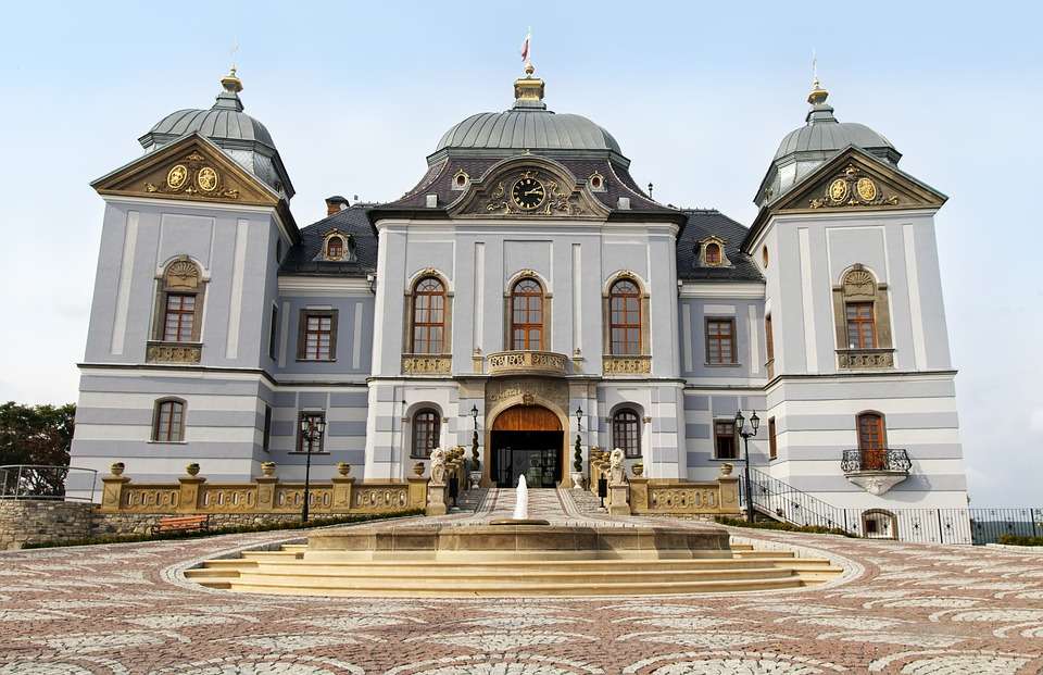 Zamek w Haliczu. puzzle online