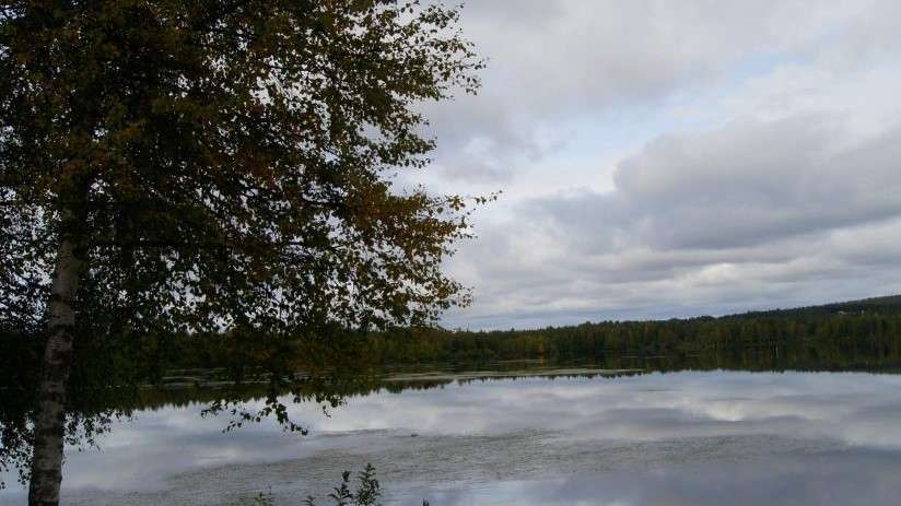 Finlandia  jesienne jezioro puzzle online