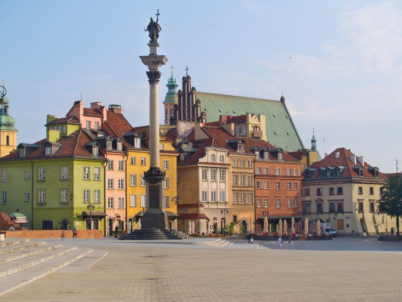 Warszawa. Plac Zamkowy. puzzle online