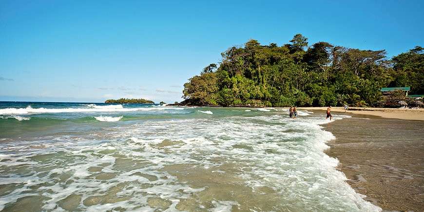 Plaża w Kostaryce. puzzle online
