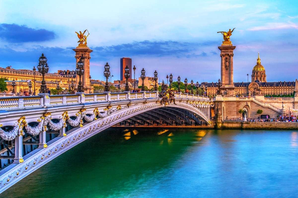 Paryski most. puzzle online
