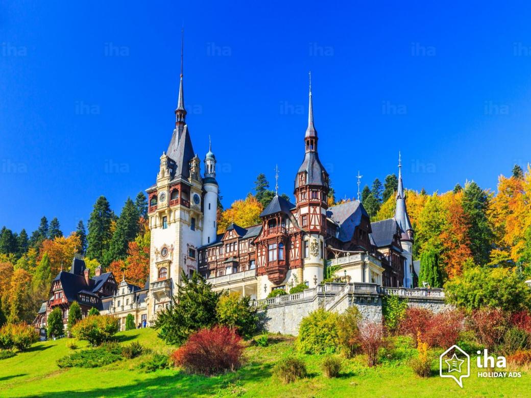 Zamek Peles w Rumunii. puzzle online