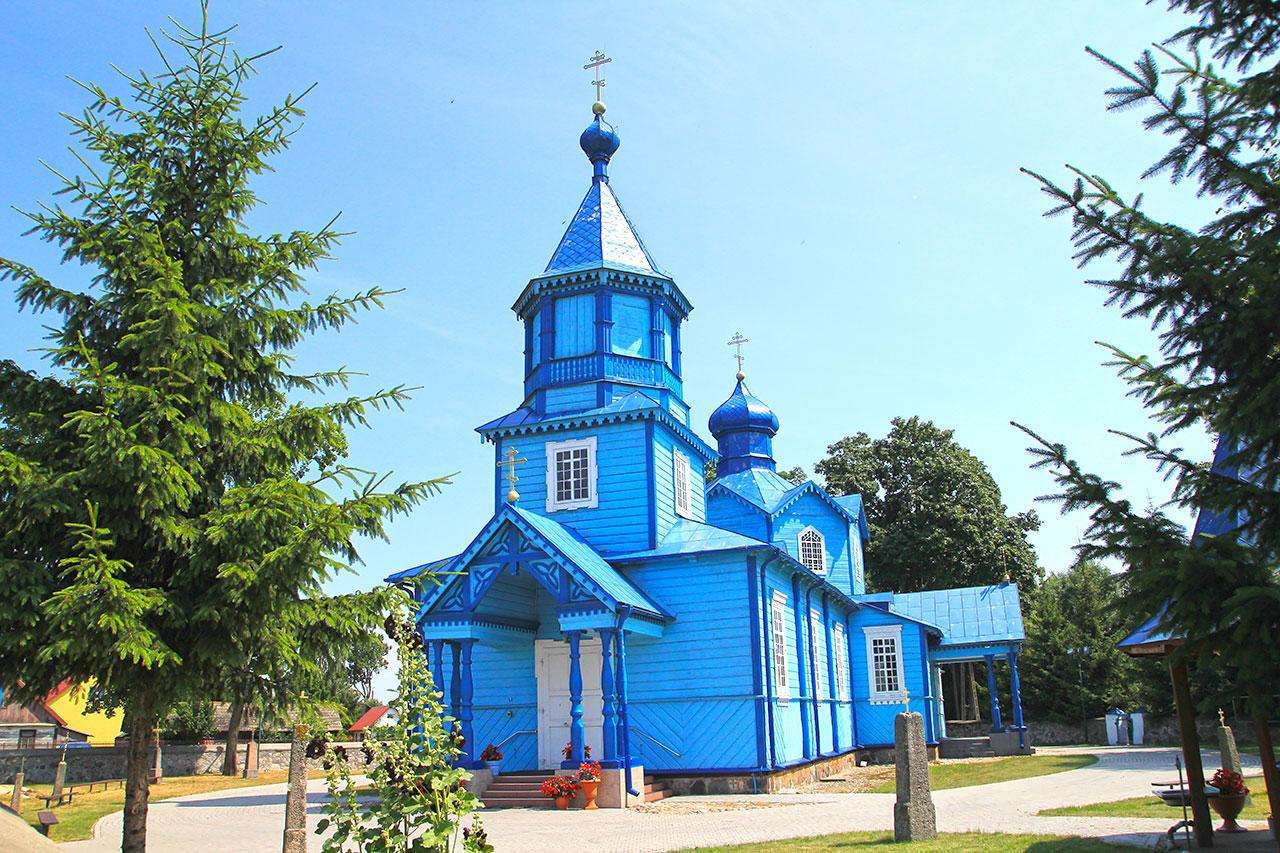 Cerkiew w Narwi. puzzle online