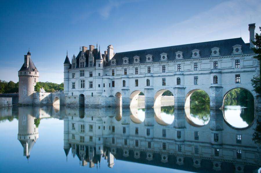 Castello sulla Loira. puzzle