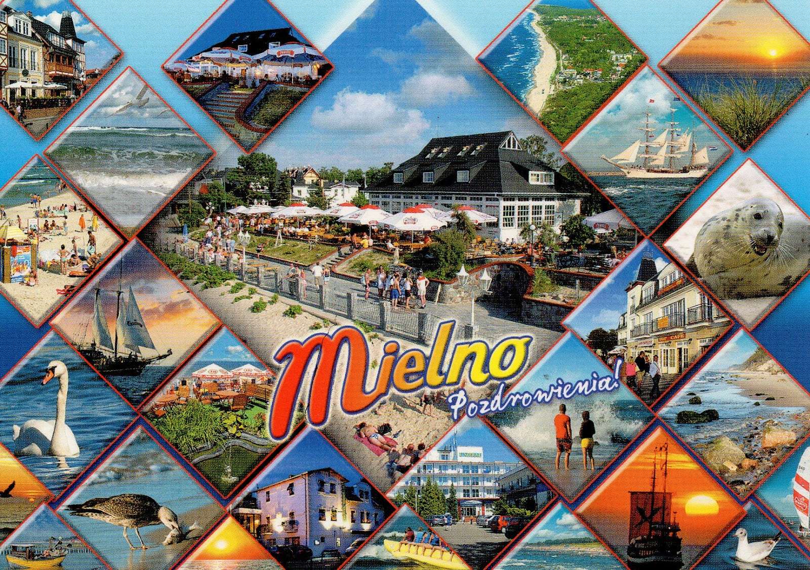 Pozdrowienia z Mielna. puzzle online
