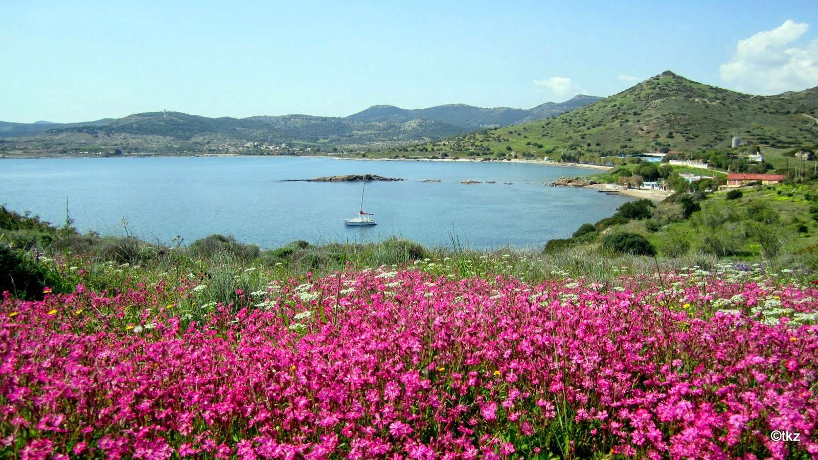 Grecki krajobraz. puzzle online