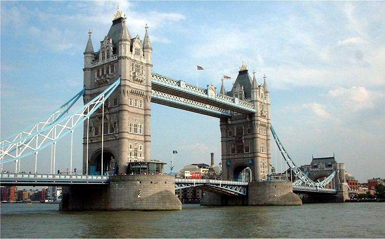 Londyński most. puzzle online