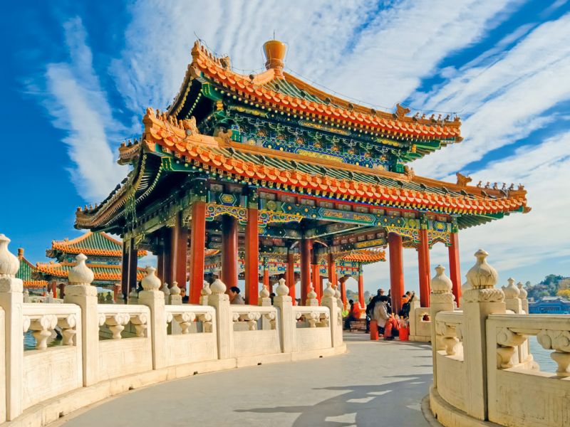 Chiny krajobraz puzzle online