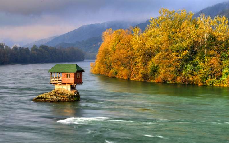 Rzeka Drina. puzzle online