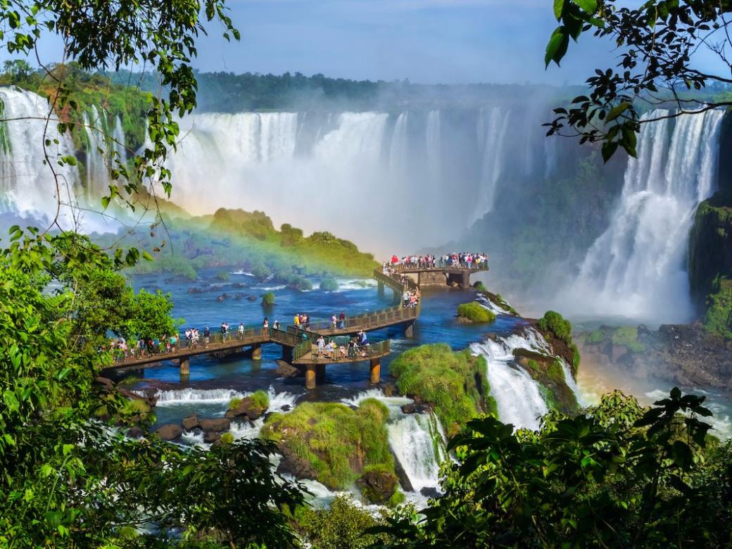 Wodospad Iguazú puzzle online