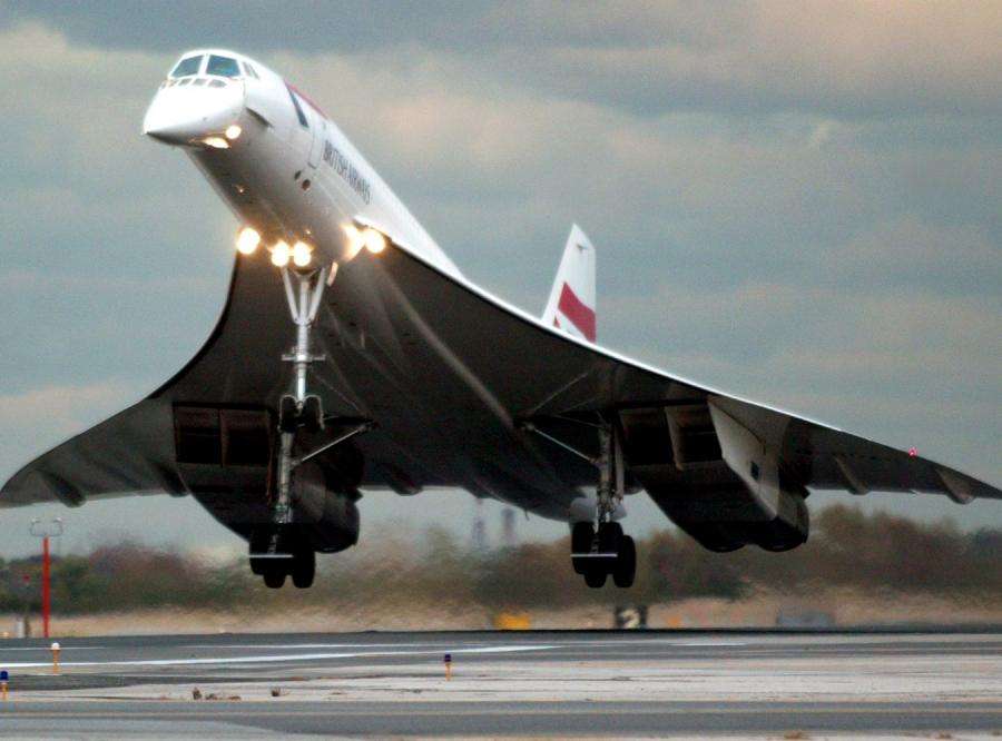 Samolot Concorde. puzzle online
