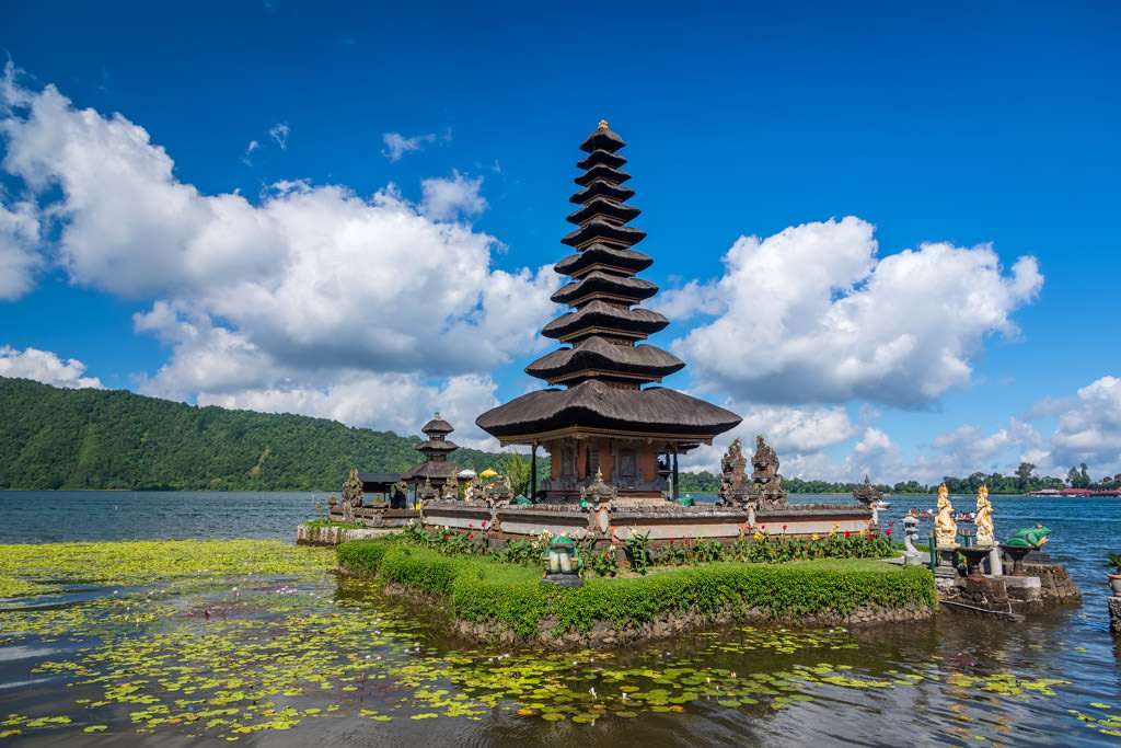 Indonezyjski krajobraz. puzzle online