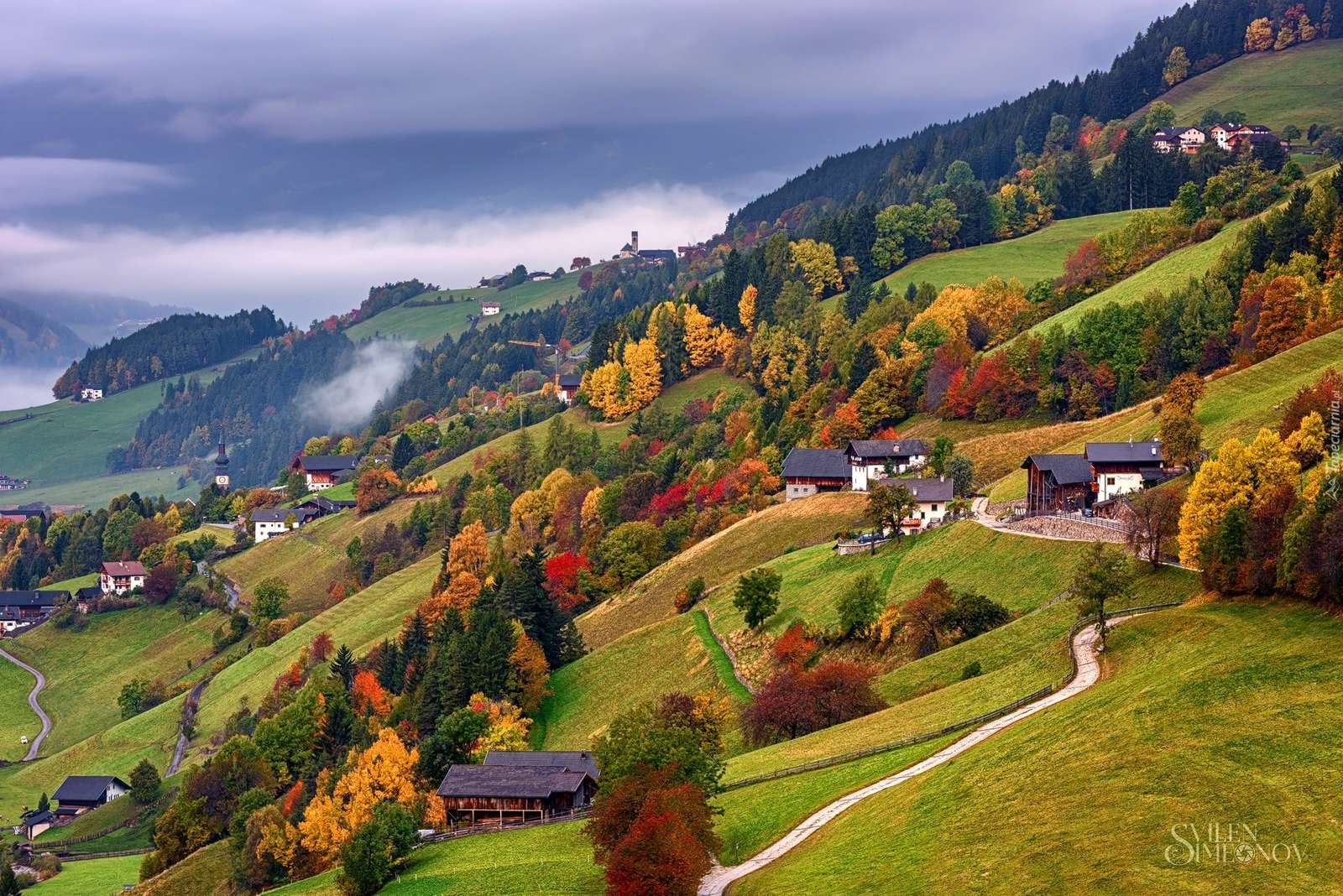 Autumn in the mountains. jigsaw puzzle