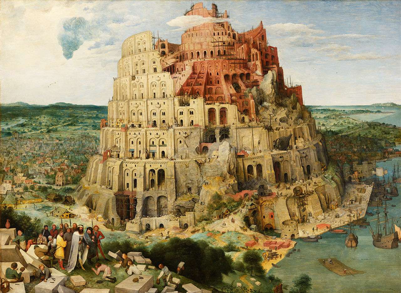 Wieża Babel puzzle online