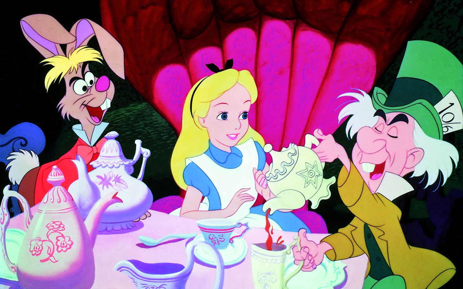 Sagan Alice Disney - pusselspel pussel