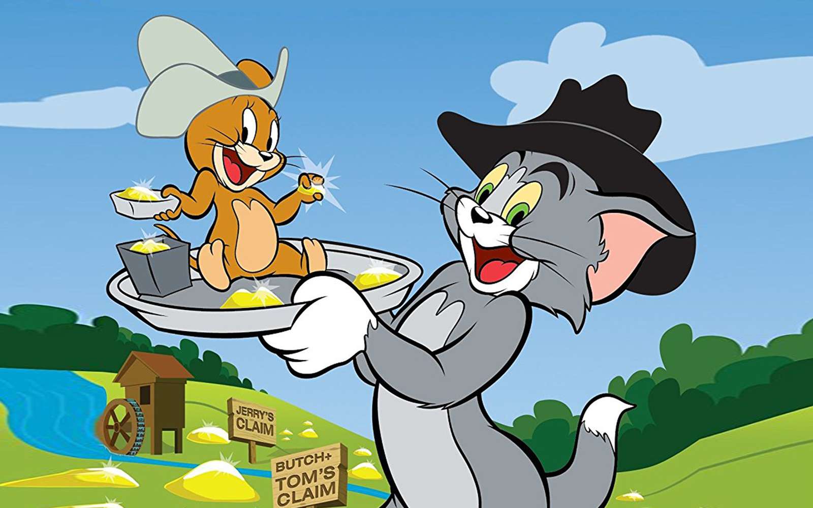 Jerry i Tom puzzle online