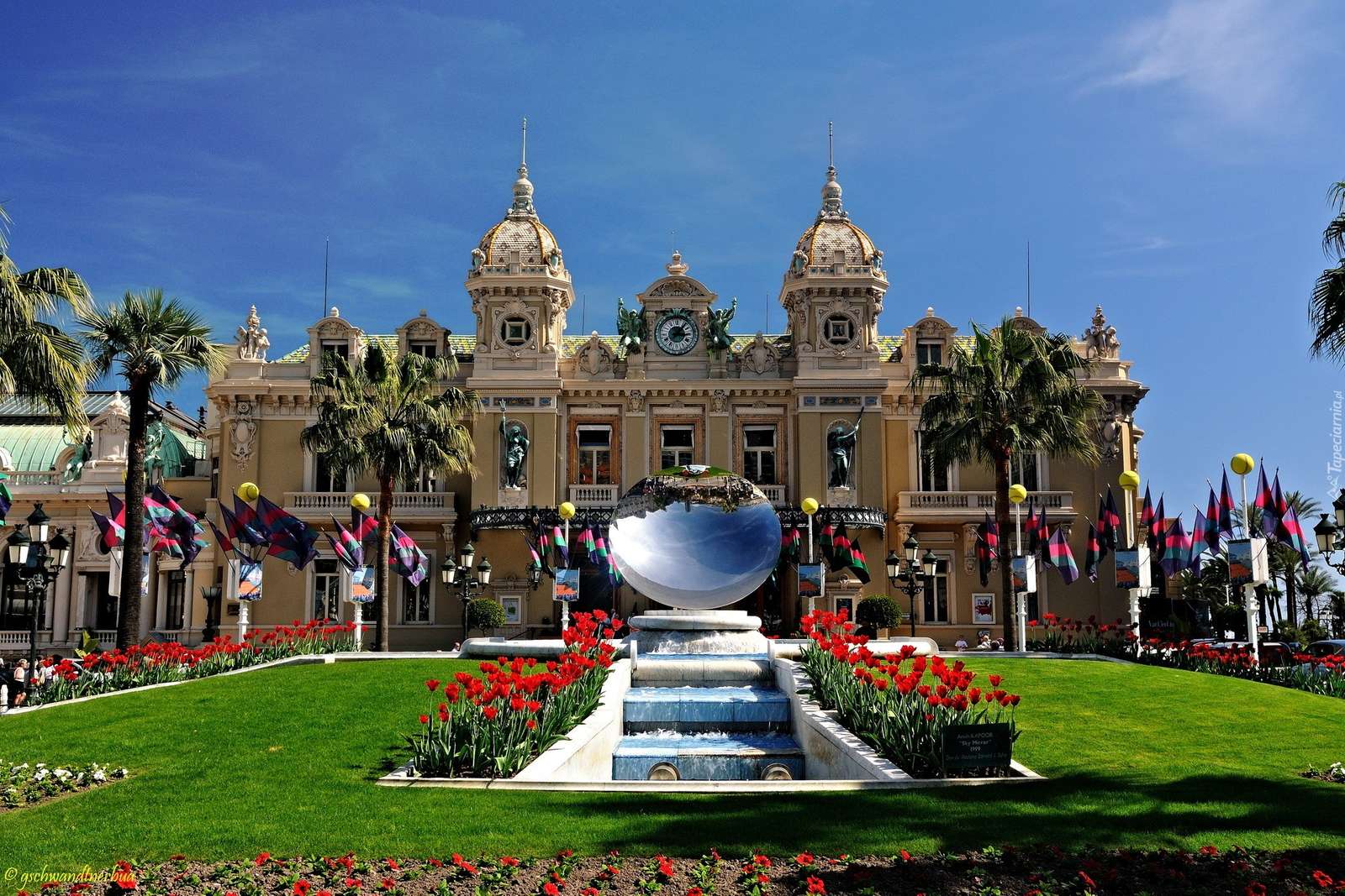 Monte Carlo-Pałac z ogrodem puzzle online
