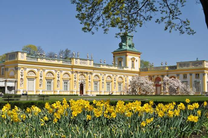 Pałac w Wilanowie. puzzle online