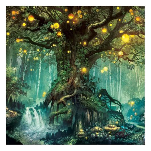 W magicznym lesie. puzzle online
