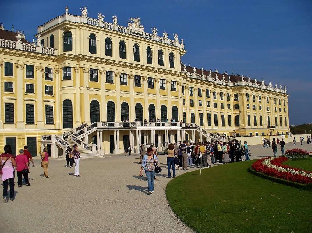 Wiedeń-Pałac Schonbrunn puzzle online