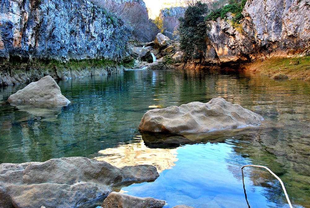 rzeka Cikole w Chorwacji puzzle online
