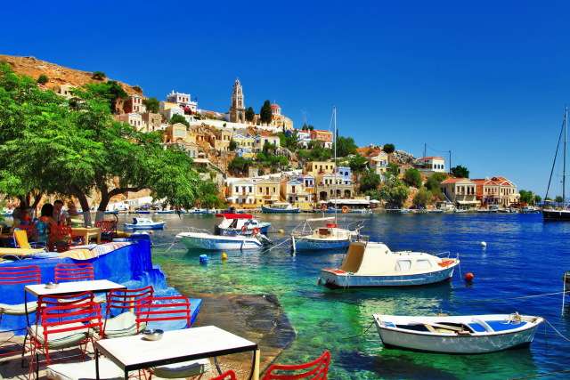 greckie wybrzeże puzzle online
