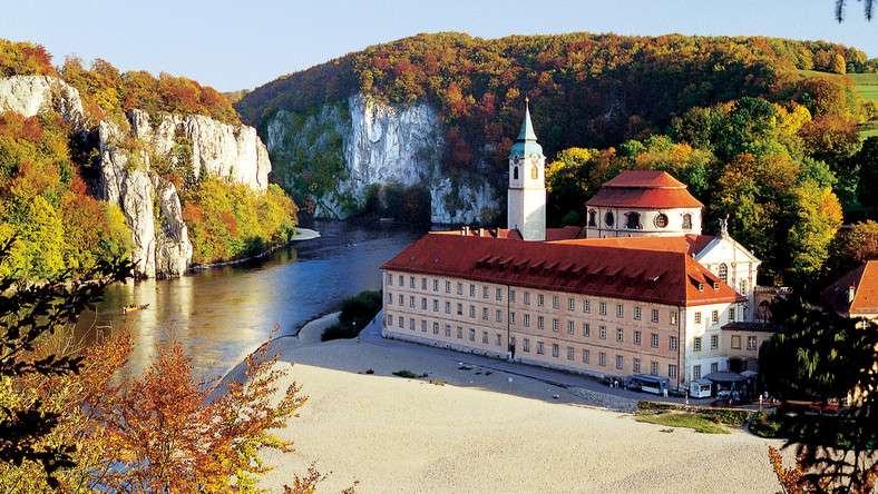 Weltenburg nad Dunajem. puzzle online