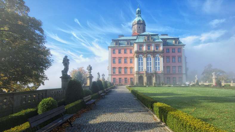 Zamek w Książu. puzzle online