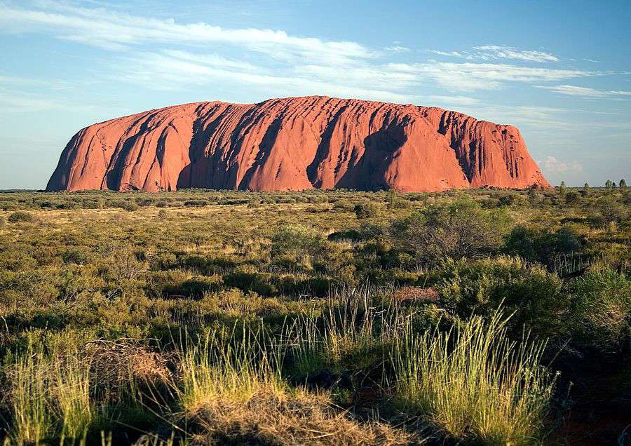 Australia. Uluru massiccio. puzzle