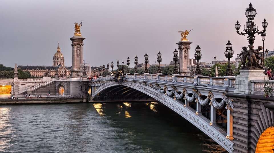 Paryż-Most Aleksandra ||| puzzle online