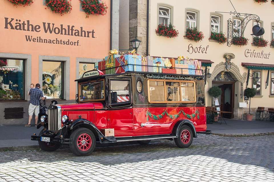 Rothenburg w Bawarii. puzzle online