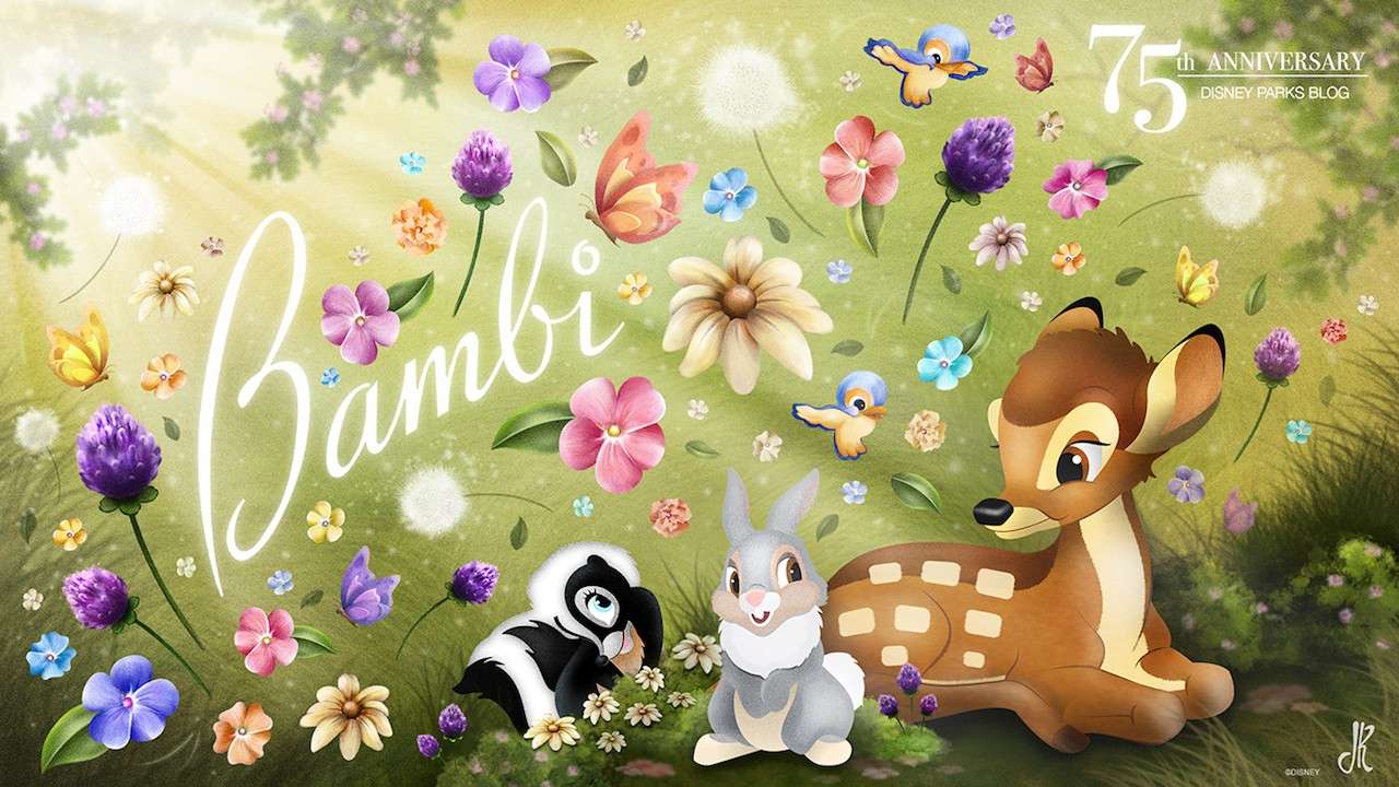 bambi płowy puzzle online