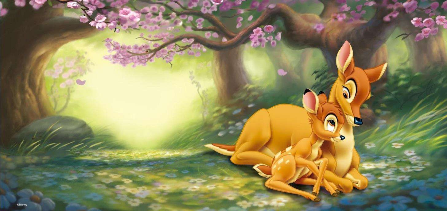 bambi płowy puzzle online