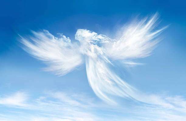 Anioł z chmur. puzzle online
