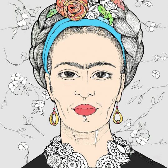 Frida - meksykańska malarka puzzle online
